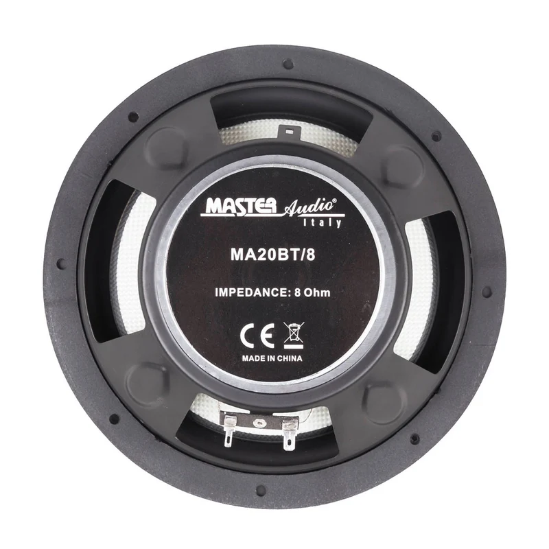 Master Audio MA20BT/8 Woofer 8" (20cm) 150W 8 ohm cono in fibra di vetro professionale hifi