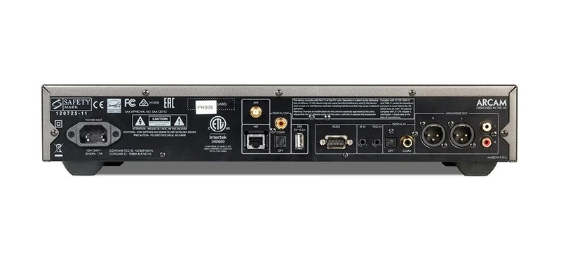 ARCAM CDS50 Lettore CD/SACD e Streamer di rete. Formati CD supportati: SACD/CDA/ CD-R/CD-RW