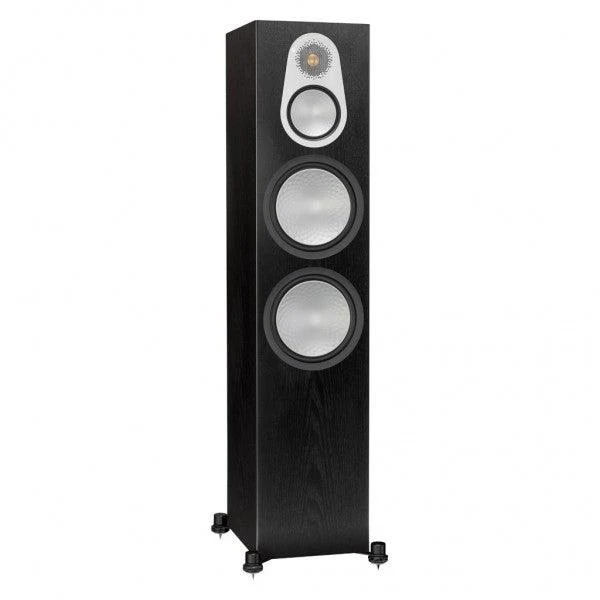 Monitor Audio SILVER 500 6G diffusori da pavimento a 3 vie, reflex posteriore con tecnologia Hive II 250W (coppia)