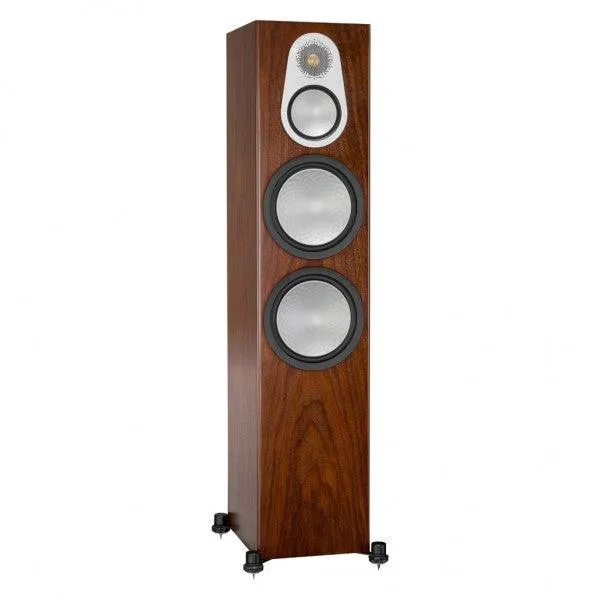 Monitor Audio SILVER 500 6G diffusori da pavimento a 3 vie, reflex posteriore con tecnologia Hive II 250W (coppia)