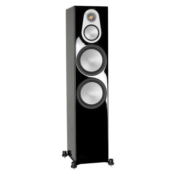 Monitor Audio SILVER 500 6G diffusori da pavimento a 3 vie, reflex posteriore con tecnologia Hive II 250W (coppia)