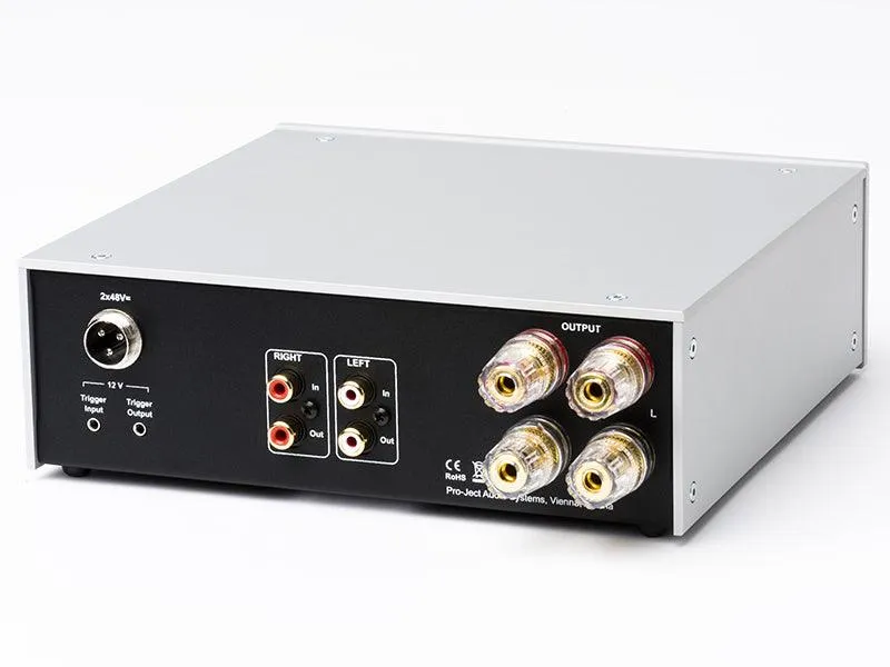Pro-ject AMP BOX DS2 Nero Finale di potenza stereo digitale 2x100W su 8 ohm e 2x140W su 4 ohm a modulazione d'impulsi PWM
