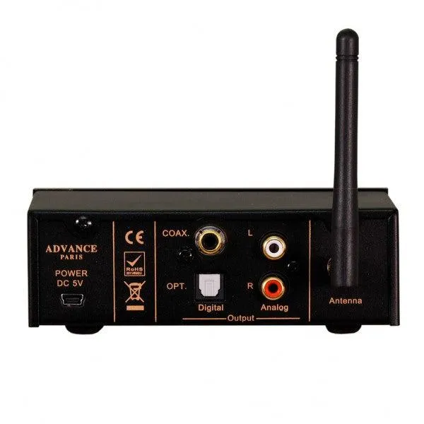 ADVANCE PARIS WTX-1100 ricevitore wireless bluetooth 5.0 con support alta risoluzione pcm 24 bit