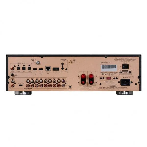 ADVANCE PARIS PLAYSTREAM A5 Amplificatore integrato 80W con streamer di rete e DAC incorporati