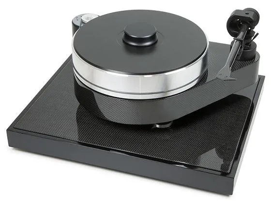 Pro-ject RPM 10 CARBON giradischi hifi senza testina, trazione a cinghia, motore separato e base antirisonante Ground IT Carbon