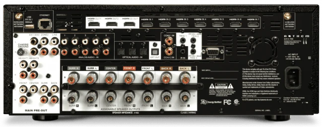 Anthem MRX740 sintoamplificatore AV 11.2 canali 7 amplificati con Dolby Atmos, DTS: X e IMAX Enhanced 140W