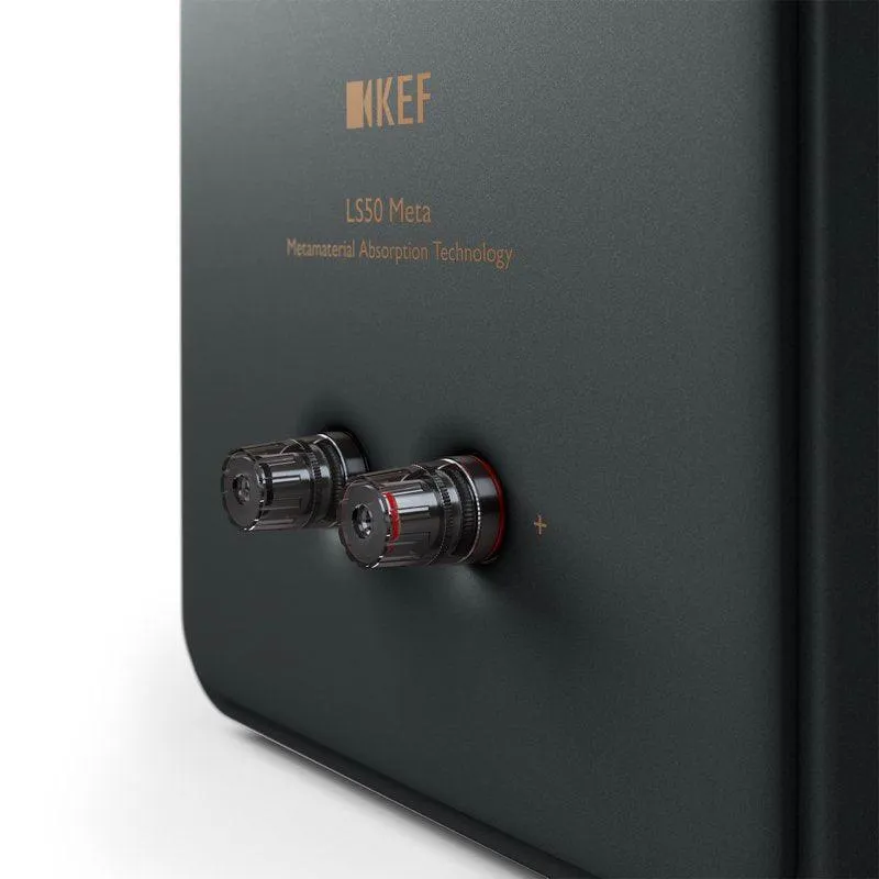 KEF LS50 META SAND SHELL Diffusori da scaffale Uni-Q con MAT