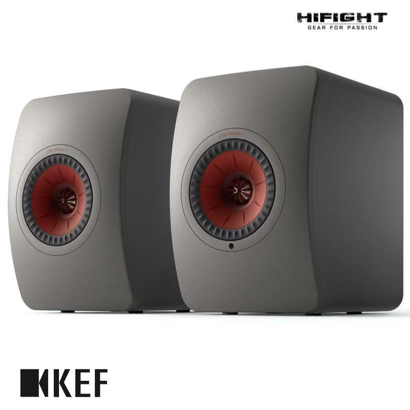 KEF LS50 WIRELESS II Diffusori attivi wireless da scaffale HiFi controllo via APP