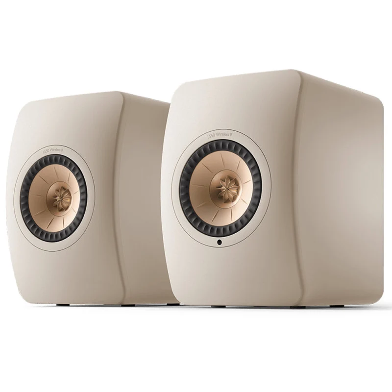 KEF LS50 WIRELESS II Diffusori attivi wireless da scaffale HiFi controllo via APP
