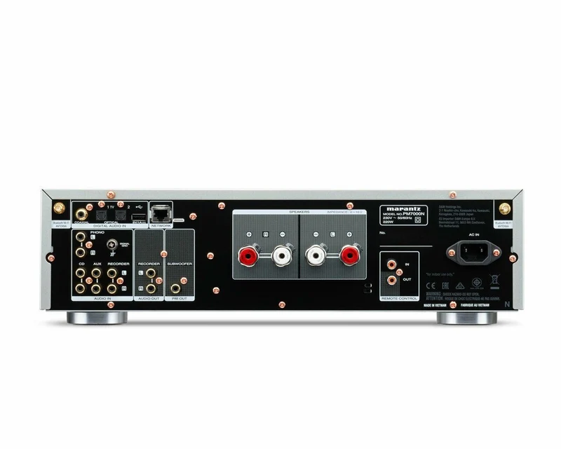 Marantz PM7000N SILVER Amplificatore integrato di rete con Current Feedback e tecnologia HEOS