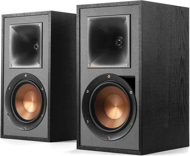 Klipsch R-51M black diffusori da scaffale bass reflex a 2 vie da 5,25 pollici (13,3 cm) 340W (COPPIA)