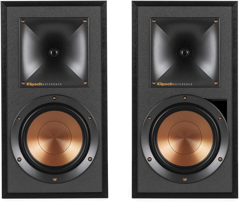 Klipsch R-51M black diffusori da scaffale bass reflex a 2 vie da 5,25 pollici (13,3 cm) 340W (COPPIA)