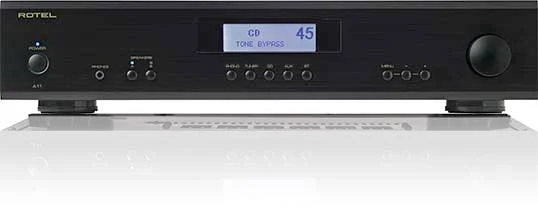ROTEL A-11 TRIBUTE NERO Amplificatore integrato 50+50W RMS su 8 ohm, tributo Ken Ishiwata