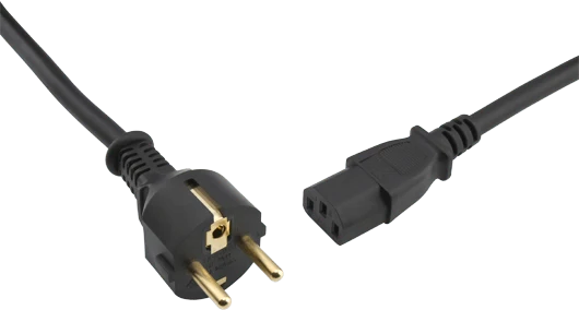OEHLBACH 17041 Cavo di alimentazione 1,5MT elimina disturbi spina Schuko e giunto Powercord C13