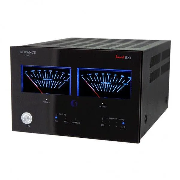 ADVANCE PARIS SMART BX1 BLACK Amplificatore stereo HIFI Classe A + AB 105W Audiophile