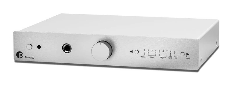 Pro-ject MAIA S2 CHROME Amplificatore integrato audiophile con DAC e Bluetooth AptX