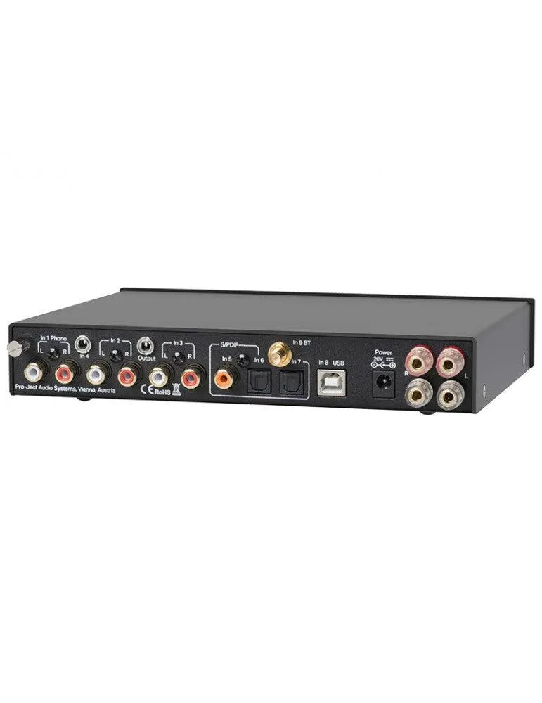 Pro-ject MAIA S2 BLACK Amplificatore integrato stereo con DAC interno e streaming Bluetooth AptX
