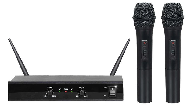 KARMA SET 5002 Doppio radiomicrofono palmare UHF