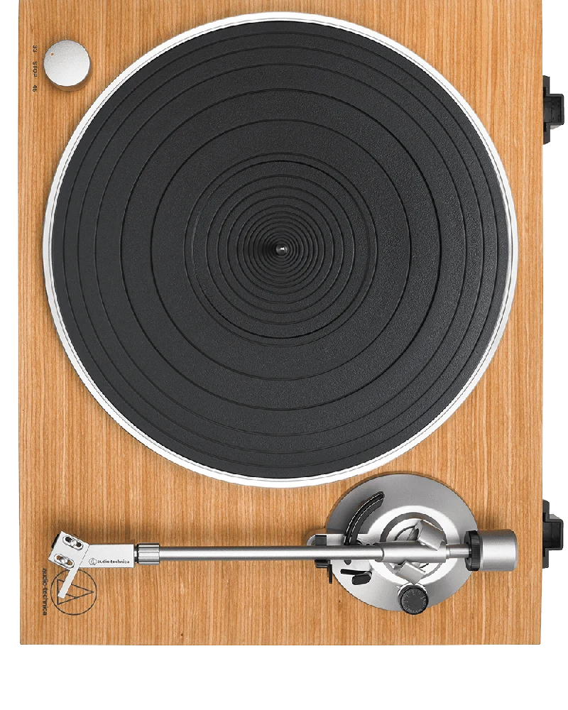 Audio Technica AT-LPW30 giradischi hifi stadio PHONO e LINE 33/45 giri colore TEAK