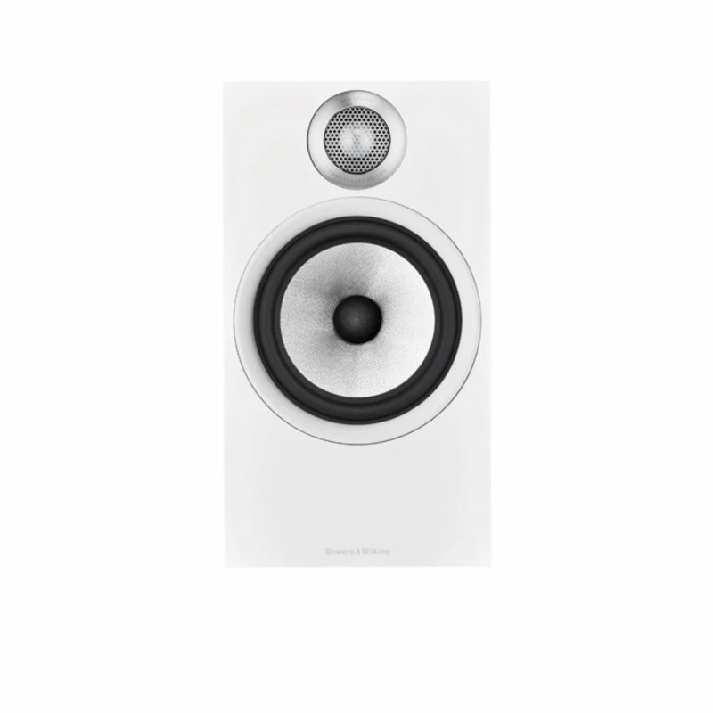 B&W 606 S2 WHITE ANNIVERSARY EDITION Diffusori bookshelf a 2 vie 120W (COPPIA)
