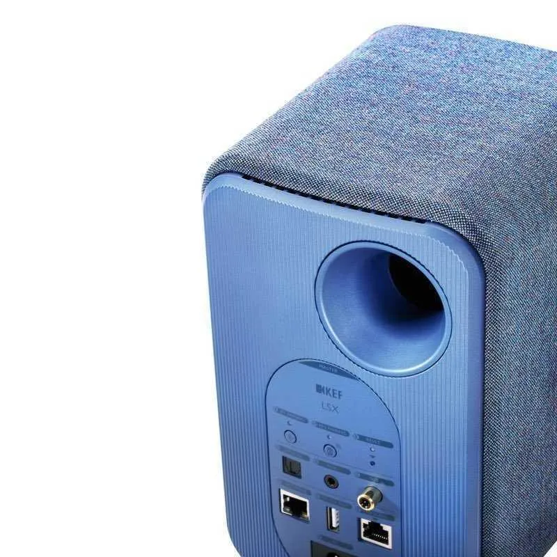 KEF LSX wireless BLUE sistema altoparlanti attivi hifi multiroom bluetooth e wifi