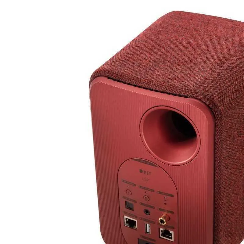 KEF LSX wireless BLACK sistema altoparlanti attivi hifi multiroom bluetooth e wifi