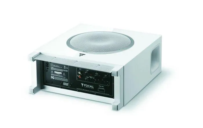 Focal SUB AIR BIANCO Subwoofer attivo ultracompatto wireless, amplificazione BASH da 150W