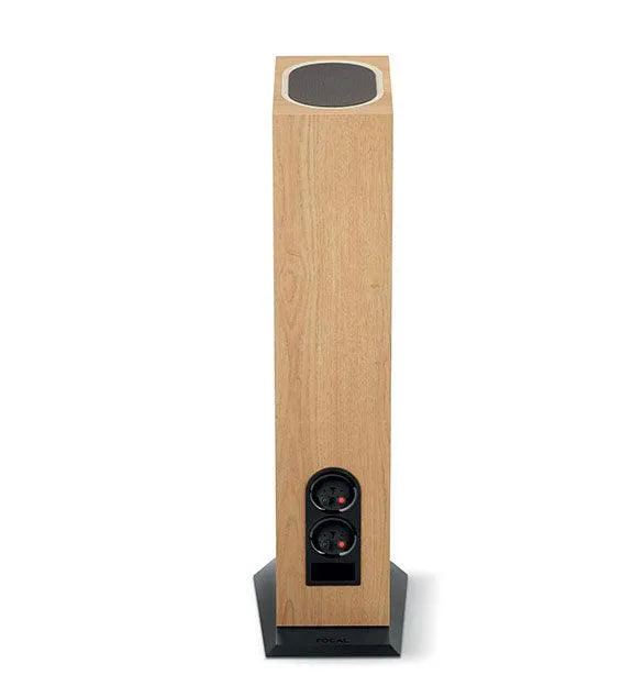 Focal chora 826D COPPIA diffusori da pavimento, Legno Chiaro, 3 vie + 1 via per Atmos, 250W