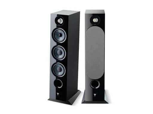 Focal chora 826 COPPIA diffusori da pavimento, 3 vie, Nero, bass reflex, 2 woofer, 250 W