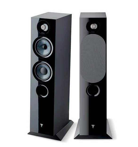 Focal chora 816 COPPIA diffusori da pavimento, 2,5 vie, Nero, bass reflex, Slatefiber, 200 W