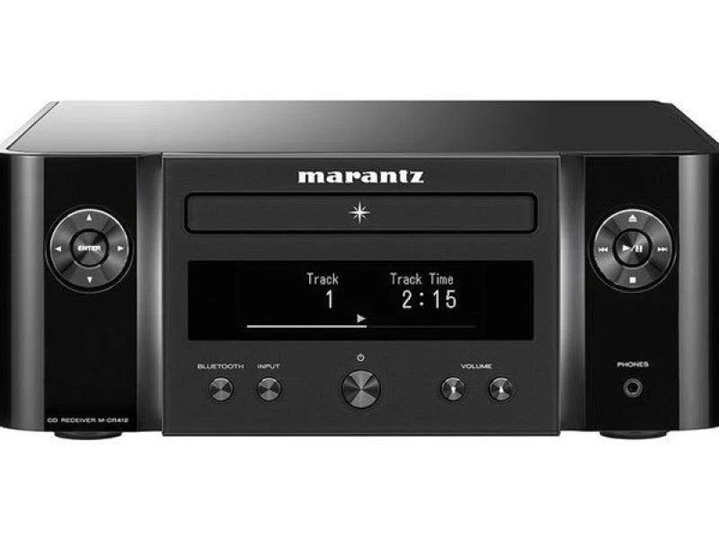 Marantz MELODY STREAM M-CR412 BLACK Sintoamplificatore CD con Bluetooth e DAB+, 2x 60W