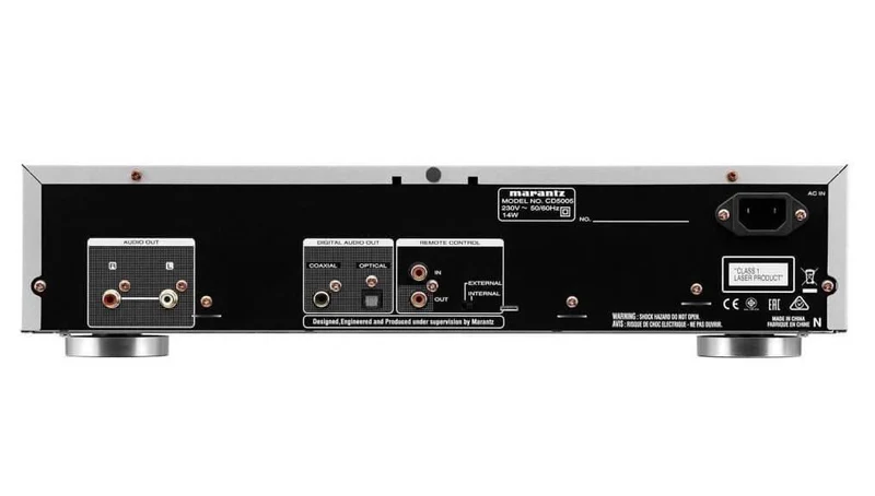Marantz CD5005 Lettore CD per Audio Hi-Fi con DAC, Silver Oro, Pitch control, modalità Audio EX