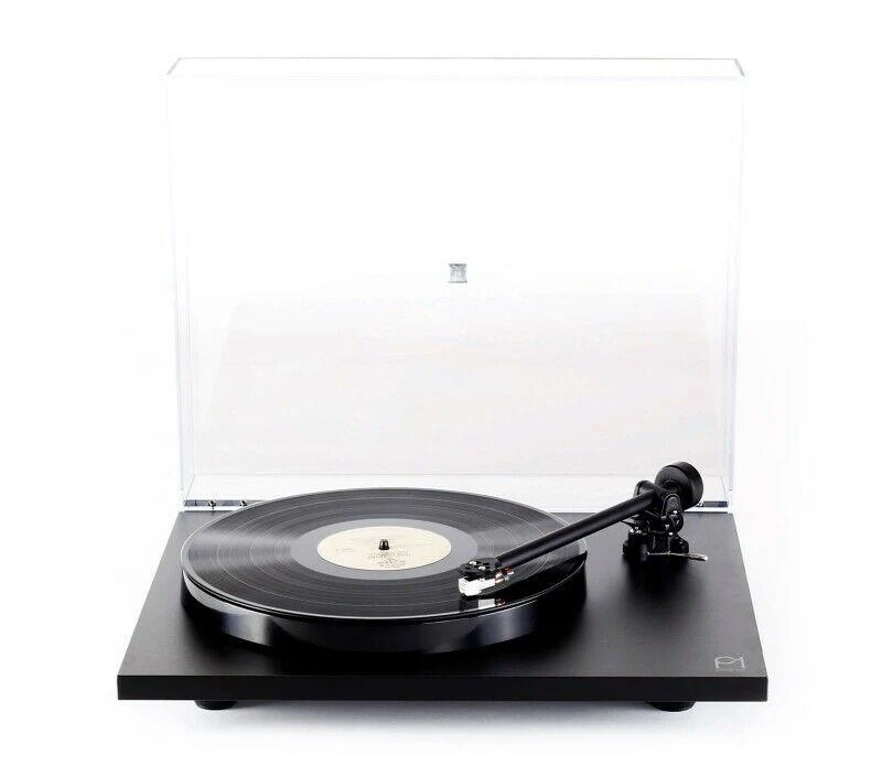 REGA Planar 1 NERO SATINATO Giradischi con braccio RB110 e testina Carbon motore 24V