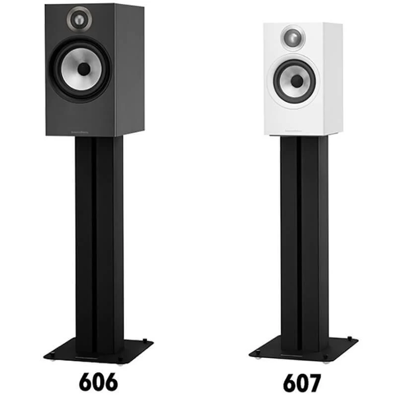 B&W STAV24 Stand in acciaio COPPIA per diffusori audio serie modelli 600 607 e 606