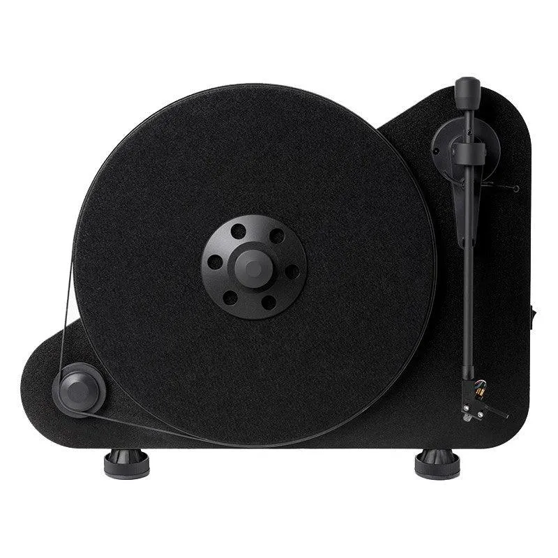 Pro-Ject VTE R NERO Giradischi verticale con braccio e testina Ortofon OM5E