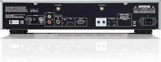 ROTEL T-14 SILVER Sintonizzatore Network Audio DAB+/FM stereo con RDS e Internet Radio