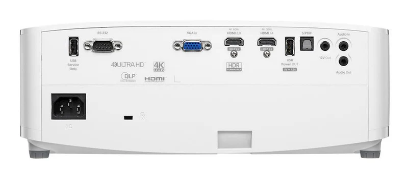 OPTOMA UHD 42 Proiettore HOME CINEMA DLP 4K Ultra HDR HLG