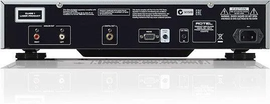 ROTEL CD-14 SILVER Lettore CD HIF meccanica alta precisione conversione D/A Wolfson 24bit/192KHz
