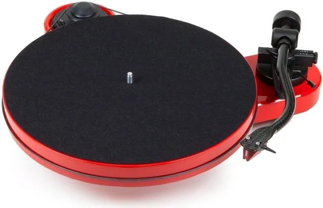PRO-JECT RPM 1 CARBON 2M-RED giradischi braccio a S da 8,6'', testina 2MRED, ROSSO