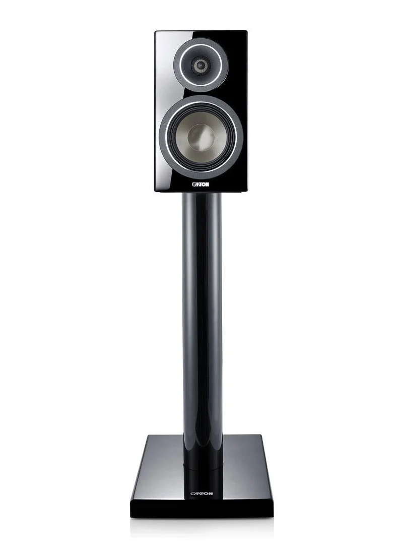 Canton Chrono SL 526.2 Diffusori acustici compatto colore Nero da stand a 2 vie, cassa chiusa, 100W (COPPIA)