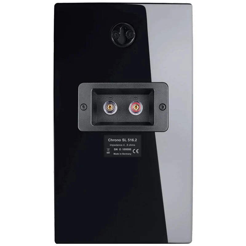 Canton Chrono SL 516.2 Diffusori acustici colore Nero a muro a 2 vie, cassa chiusa, 100W (COPPIA)