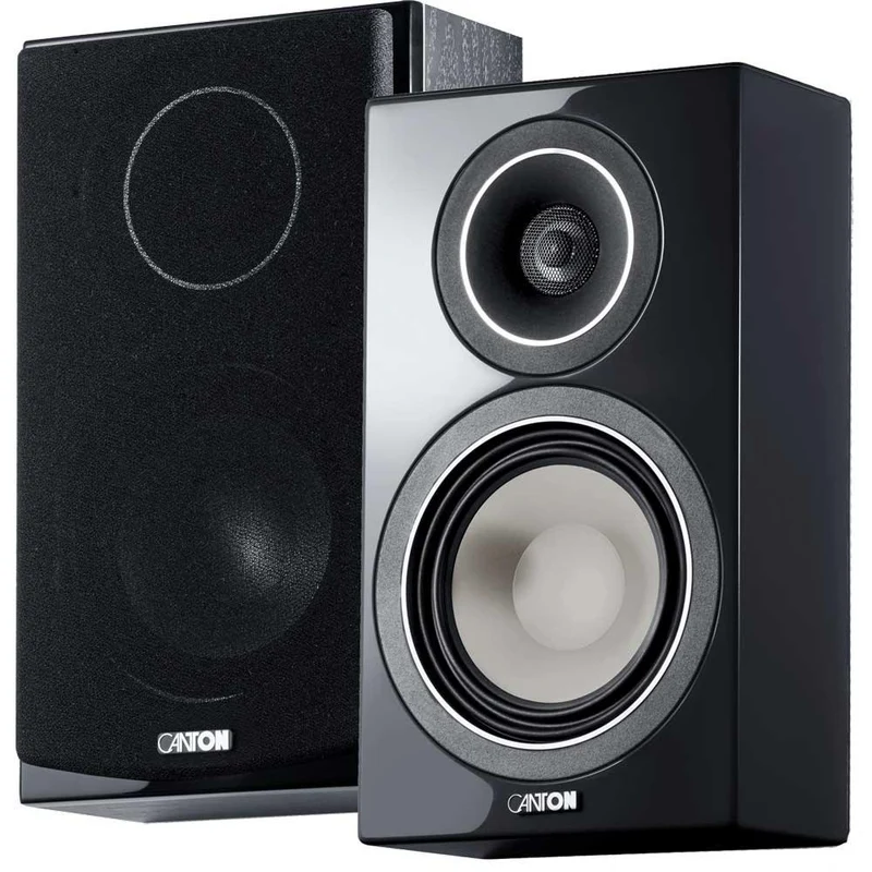 Canton Chrono SL 516.2 Diffusori acustici colore Nero a muro a 2 vie, cassa chiusa, 100W (COPPIA)