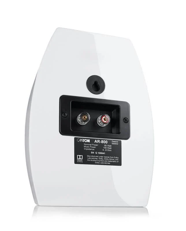 Canton VENTO AR 800 diffusore acustico compatto colore bianco a 2 vie -100W abilitato Dolby Atmos (COPPIA)