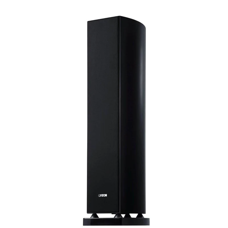 CANTON VENTO 886.2 DC diffusori acustici colore NERO a 3 Vie, sistema Bass-Reflex da pavimento (COPPIA)