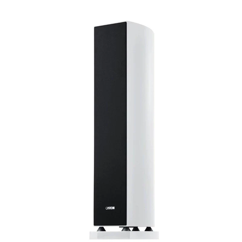 CANTON VENTO 886.2 DC diffusori acustici colore BIANCO a 3 Vie, sistema Bass-Reflex da pavimento (COPPIA)