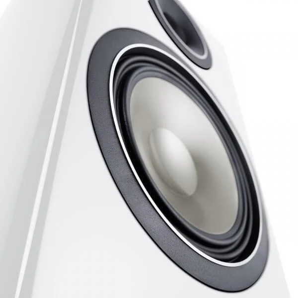 Canton SMART VENTO 3 diffusori acustici bianco lucido da stand attivi con connessione wireless (COPPIA)