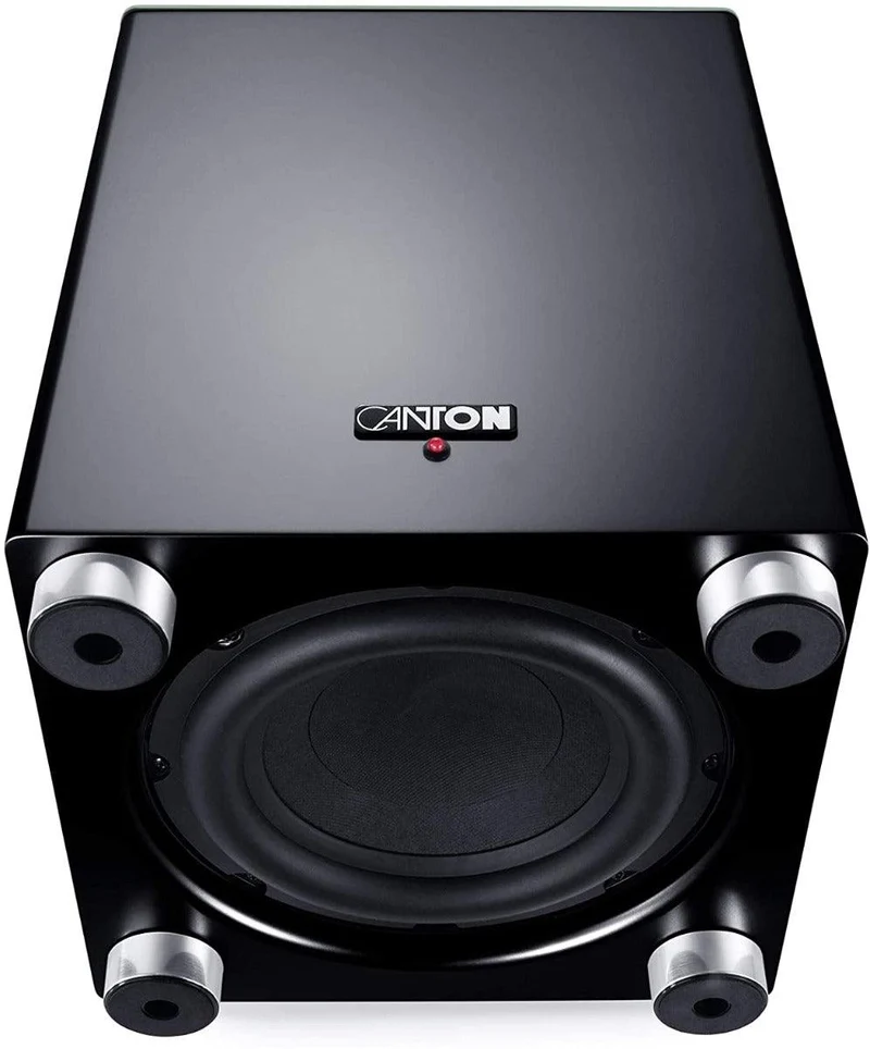 Canton SMART SUB 8 nero subwoofer wireless adatto a tutti i diffusori della serie Smart Canton