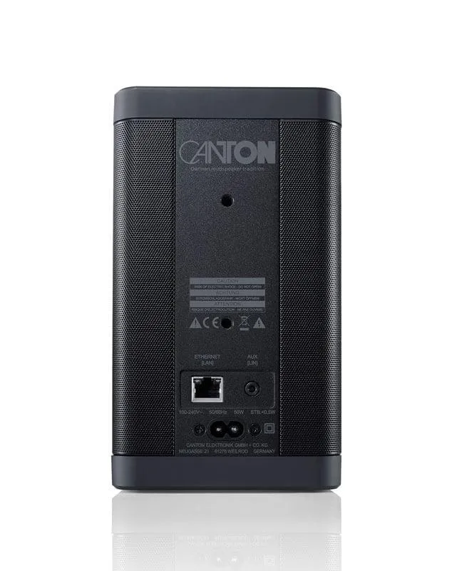 Canton Smart Soundbox 3 Diffusore attivo wireless con connettività Google Chromecast, BLACK