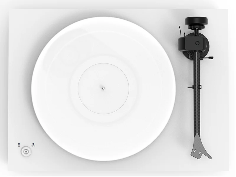Pro-ject X2 Pick IT 2M SILVER Giradischi HIFI testina compresa BIANCO SATINATO Braccio diritto da 9"