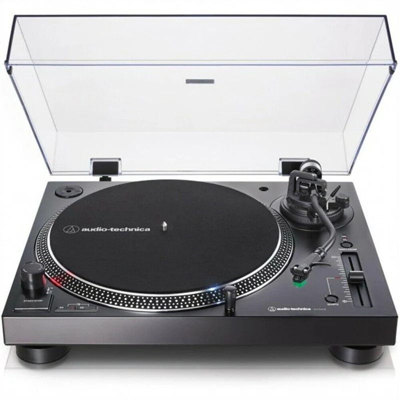 AUDIO TECHNICA AT-LP120X USB BLACK GIRADISCHI PROFESSIONALE A TRAZIONE DIRETTA